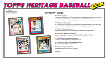 Load image into Gallery viewer, 2026 Topps Heritage Baseball Blaster Box