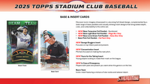 Load image into Gallery viewer, 2025 Topps Stadium Club Baseball Blaster Box