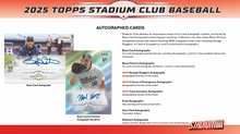 Load image into Gallery viewer, 2025 Topps Stadium Club Baseball Blaster Box