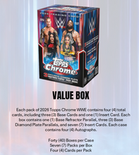 Load image into Gallery viewer, 2026 Topps Chrome WWE Blaster Box