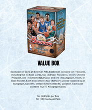 Load image into Gallery viewer, 2025/26 Bowman Basketball Blaster Box