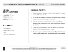 Load image into Gallery viewer, 2025/26 Noir Road to World Cup Soccer Hobby
