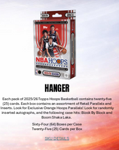 Load image into Gallery viewer, 2025-26 Hoops Basketball Hanger Box