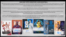 Load image into Gallery viewer, 2025/26 Topps Signature Class Basketball Blaster Box