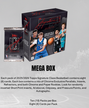 Load image into Gallery viewer, 2025/26 Topps Signature Class Basketball Mega Box