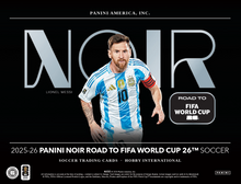 Load image into Gallery viewer, 2025-26 Noir Road to World Cup Soccer Hobby International