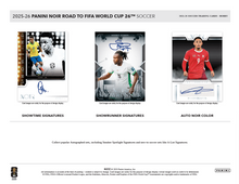 Load image into Gallery viewer, 2025-26 Noir Road to World Cup Soccer Hobby International