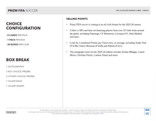 Load image into Gallery viewer, 2025/26 Panini Prizm FIFA Soccer Choice Box