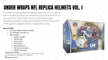Load image into Gallery viewer, 2026 Under Wraps Autographed NFL Replica Helmets Volume I