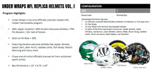 Load image into Gallery viewer, 2026 Under Wraps Autographed NFL Replica Helmets Volume I
