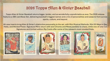 Load image into Gallery viewer, 2026 Topps Allen &amp; Ginter Baseball Value Box