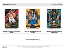 Load image into Gallery viewer, 2025/26 Panini Select Basketball Hobby