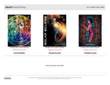 Load image into Gallery viewer, 2025/26 Panini Select Basketball Hobby