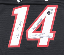 Load image into Gallery viewer, Tyler Herro Signed Heat Jersey Inscribed &quot;Boy Wonder&quot; &amp; &quot;22 6th MOY&quot;