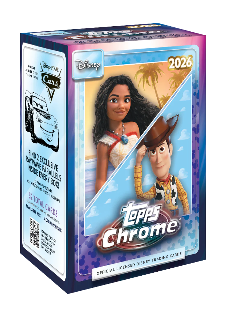 2026 Topps Chrome® Disney - Value Box – cardcrazy