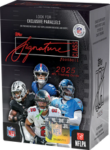 Load image into Gallery viewer, 2025 Topps Signature Class Football Blaster Box