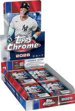Load image into Gallery viewer, 2026 Topps Chrome Baseball Hobby Box