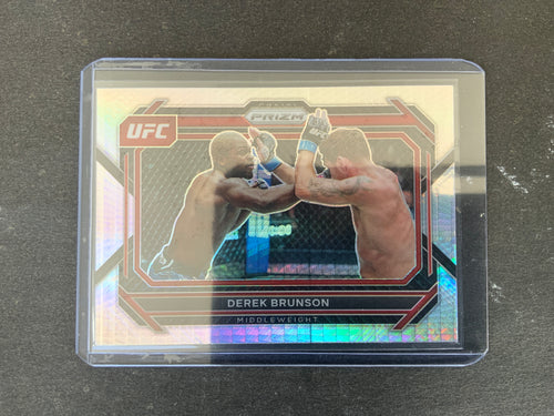 Derek Brunson Silver Hyper #80