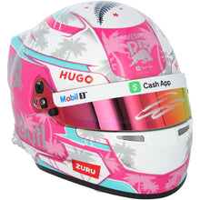 Load image into Gallery viewer, Liam Lawson Visa Cash App Racing Bulls F1 Team Autographed Fanatics Authentic 2025 Miami Special 1:2 Scale Helmet