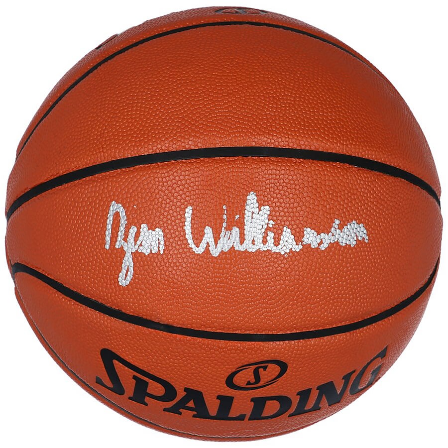 Zion Williamson Autographed Basketball