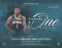 Load image into Gallery viewer, 2019/20 Panini One and One Basketball Hobby Box