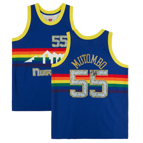 Dikembe Mutombo Autographed Jersey