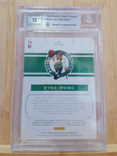 Load image into Gallery viewer, Kyrie Irving, Boston Celtics, 2017-18 Panini National Treasures Game Gear Dual Relic Autographs #22/25