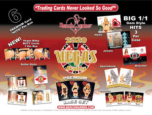 2020 Benchwarmer Vegas Baby Trading Cards Box