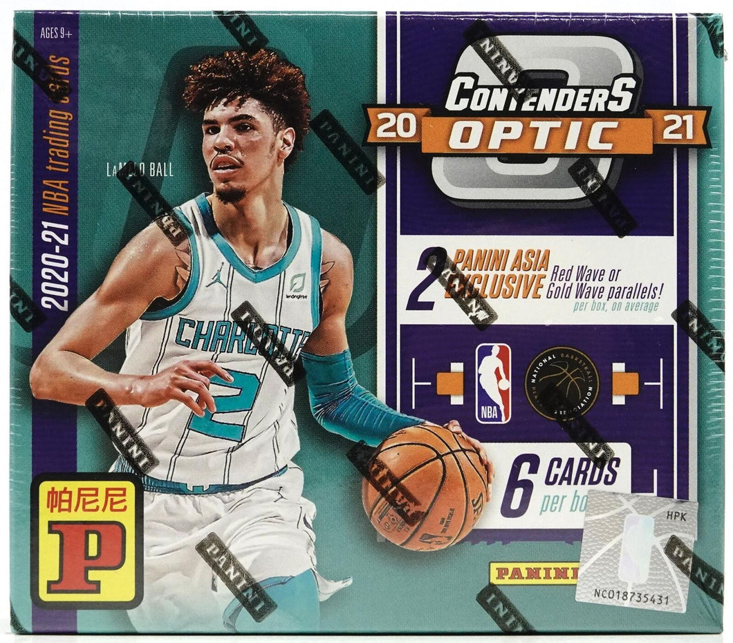 2020/21 Panini Contenders Optic Basketball Asia Box