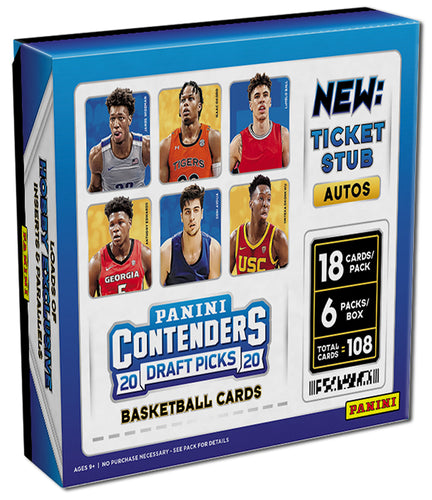 2020/21 Panini Contenders Draft Picks Basketball Hobby Box