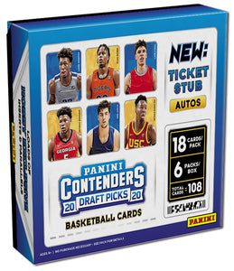 2020/21 Panini Contenders Draft Picks Basketball Hobby Box