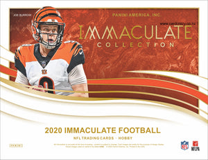 2020 Panini Immaculate Football Hobby Box