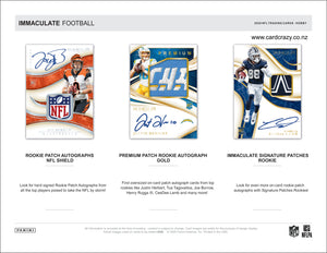 2020 Panini Immaculate Football Hobby Box
