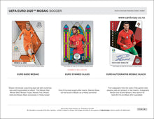 Load image into Gallery viewer, 2020/21 Panini Mosaic UEFA Euro Soccer Hobby Box