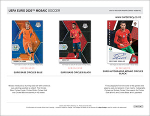 2020/21 Panini Mosaic UEFA Euro Soccer H2 Box