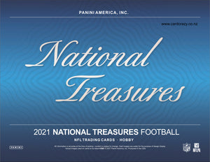 2021 Panini National Treasures Football Hobby Box