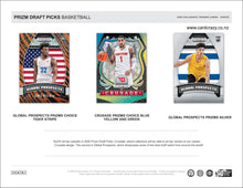 Load image into Gallery viewer, 2020/21 Panini Prizm Collegiate Draft Picks Basketball Choice Box
