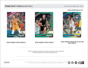 2020/21 Panini Prizm Collegiate Draft Picks Basketball Choice Box