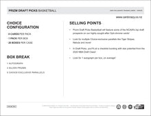 Load image into Gallery viewer, 2020/21 Panini Prizm Collegiate Draft Picks Basketball Choice Box