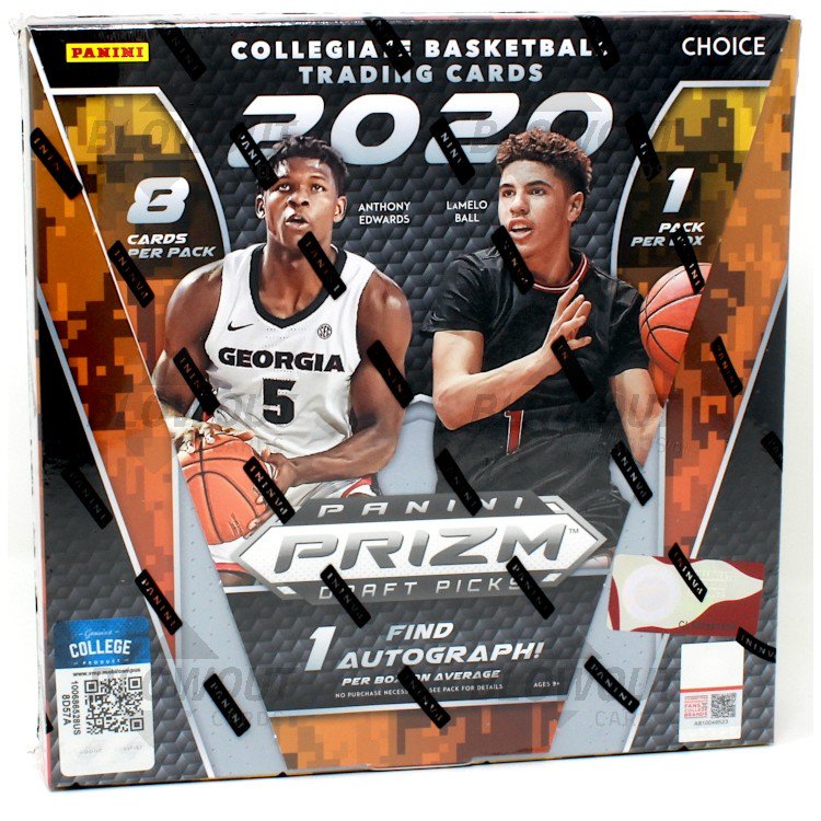 2020/21 Panini Prizm Collegiate Draft Picks Basketball Choice Box