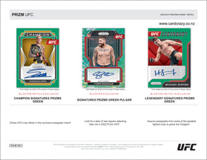 2022 Panini Prizm UFC Retail Box
