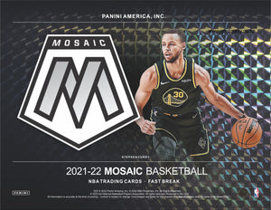 2021/22 Panini Mosaic Basketball Fast Break Box