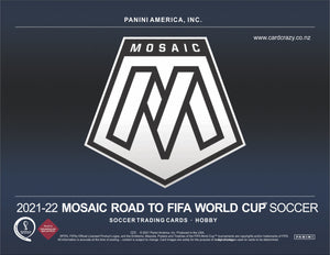 2021/22 Panini Mosaic Road to FIFA World Cup Soccer Hobby Box