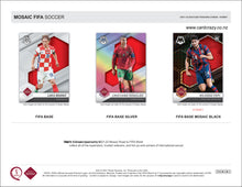 Load image into Gallery viewer, 2021/22 Panini Mosaic Road to FIFA World Cup Soccer Hobby Box
