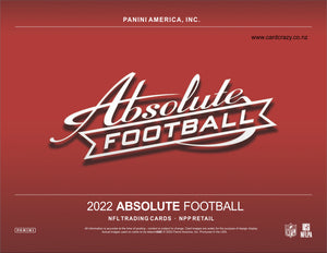 2022 Panini Absolute Football Blaster Box