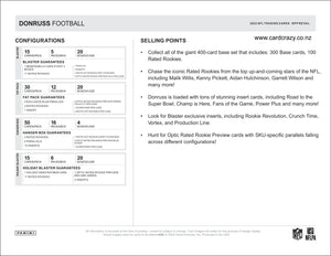 2022 Donruss Football Fat Pack 30 Cards per Pack