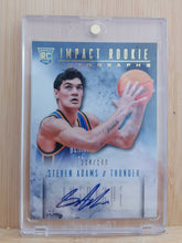 Load image into Gallery viewer, Steven Adams, Oklahoma City Thunder, 2013-14 Panini Intrigue Impact Rookie Auto Card #114/149