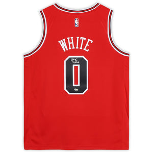 Coby White Autographed Nike Jersey