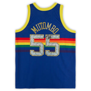 Dikembe Mutombo Autographed Jersey