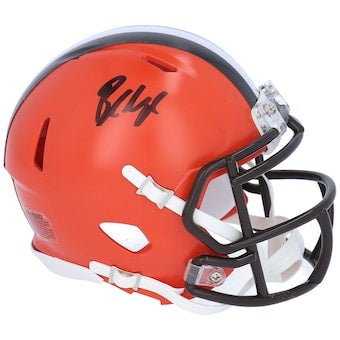 Baker Mayfield Cleveland Autographed Mini Helmet